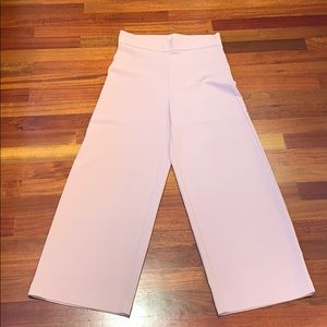Wide leg dress pants